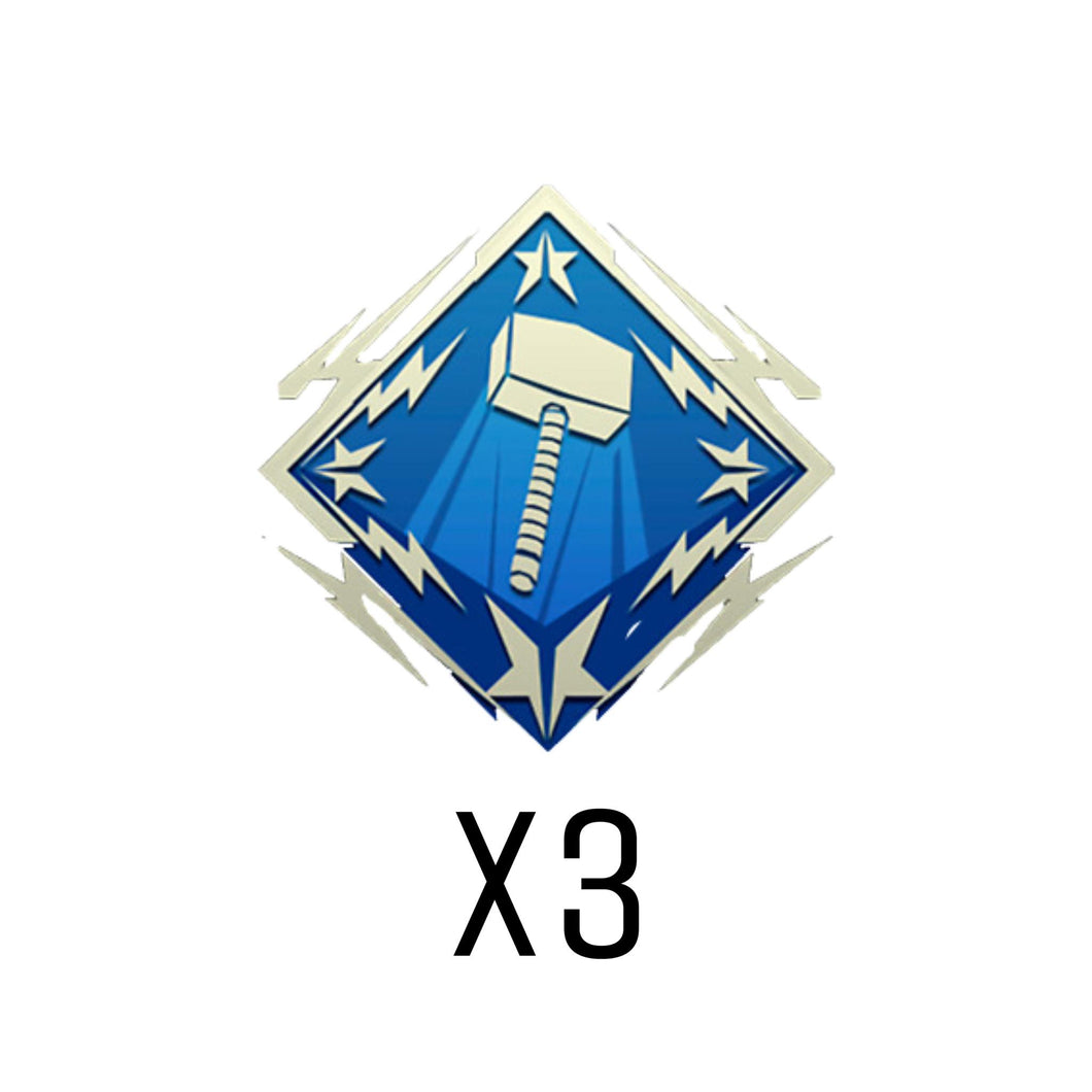 3x 3k Damage Badge