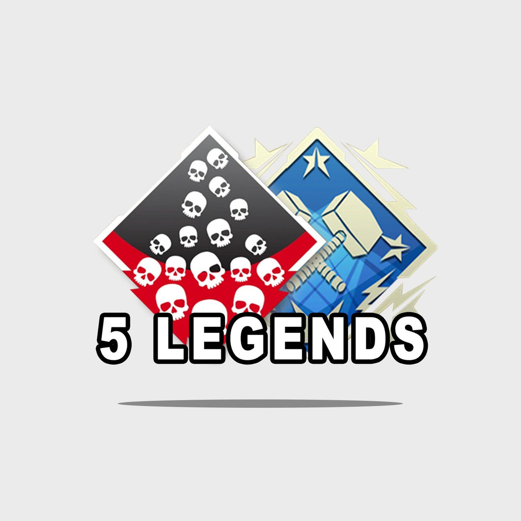 4K/20 Bomb On 5 Legends